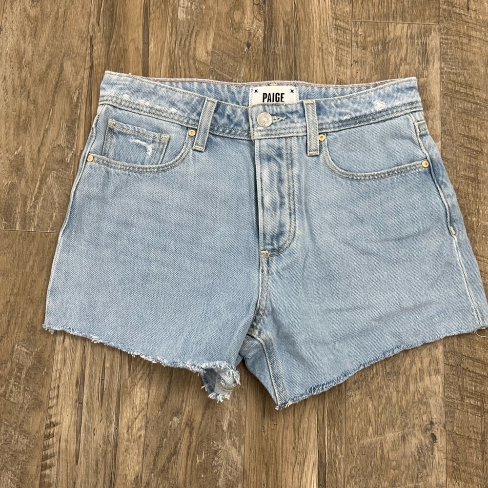 NWT Paige Noella Cut Off Shorts - Picture 3 of 11